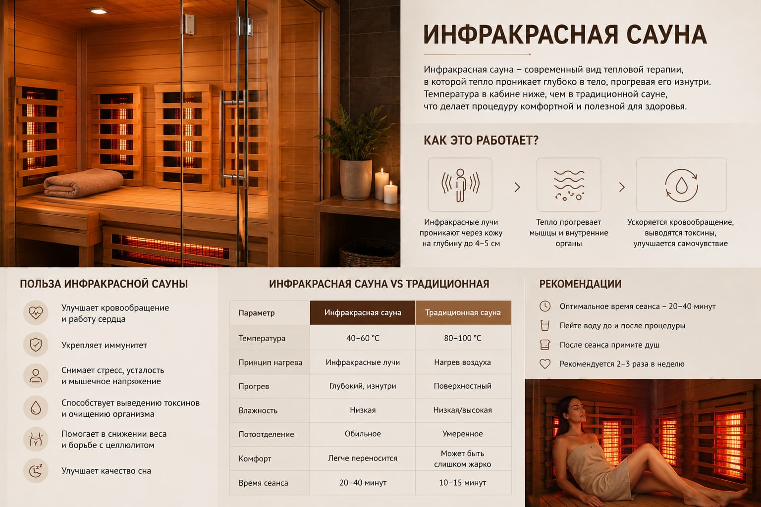 Инфракрасная сауна